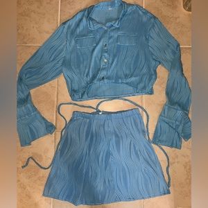 Two Piece Skirt Set